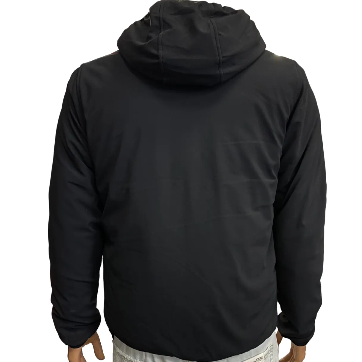 Trez Giubbotto da uomo con cappuccio M47340 GREGG-1001 nero Organizer