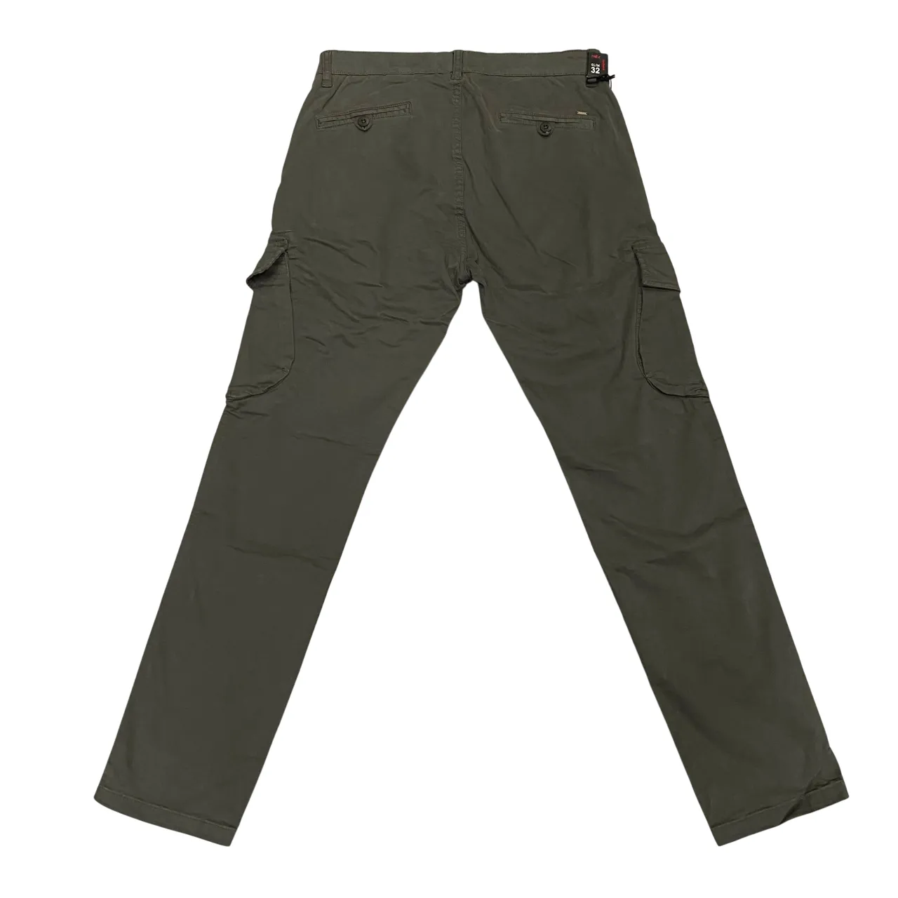 Adjustable drawstring Trez pantalone con tasconi da uomo Palp Best M48408 136 verde
