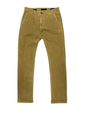 Durable Fit Trez Pantalone elasticizzato da uomo in velluto a coste piccole Prot-Cord T M45732 306 beige