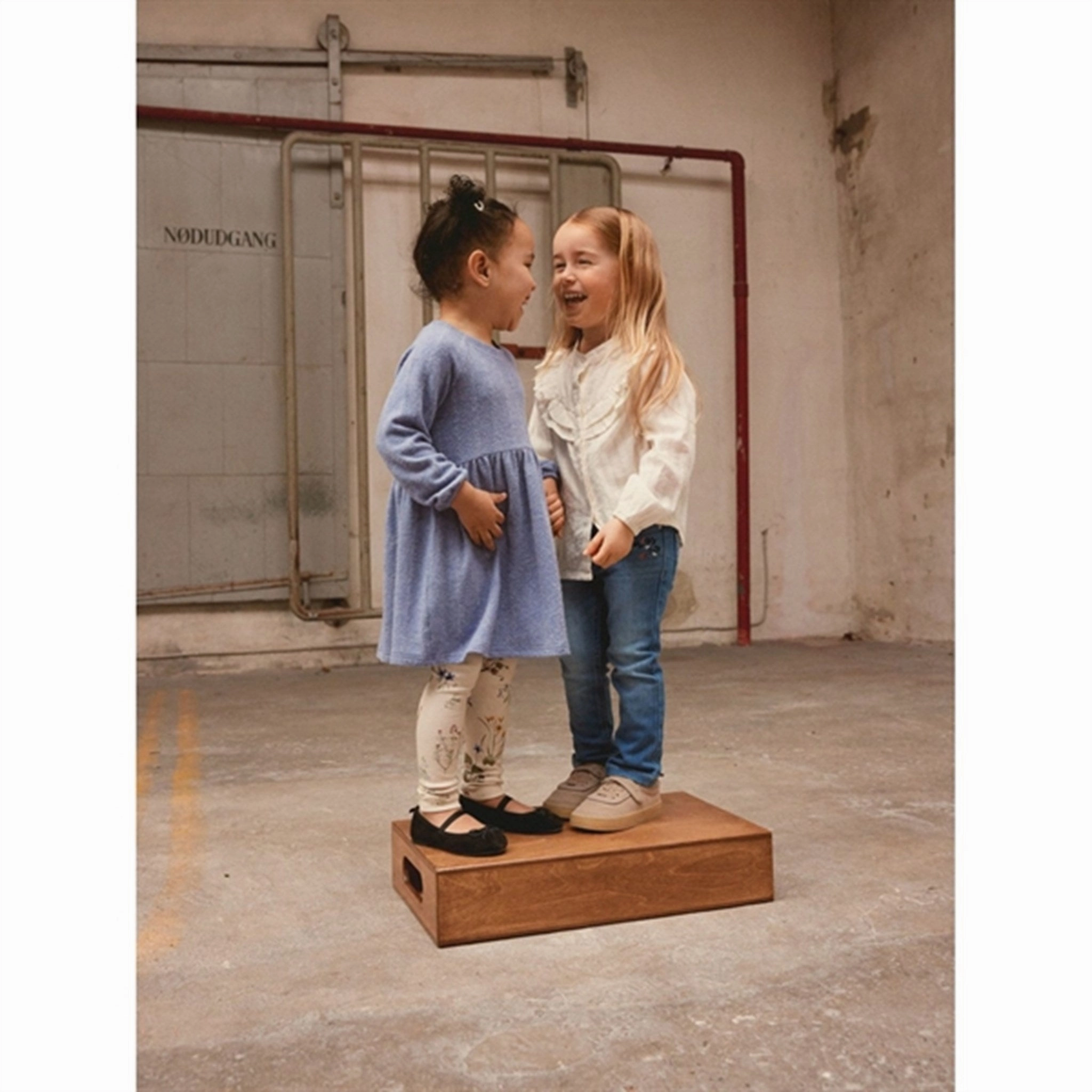 Name it Blue Ice Bobbeline Dress Romantic Soft Youth Charm