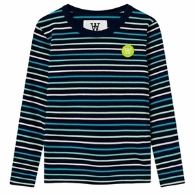 Sports Ready Wood Wood Navy Stripes Kim Stripes Bluse