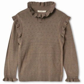 Fliink Pine Bark Fame Ls Blouse Wardrobe Essential