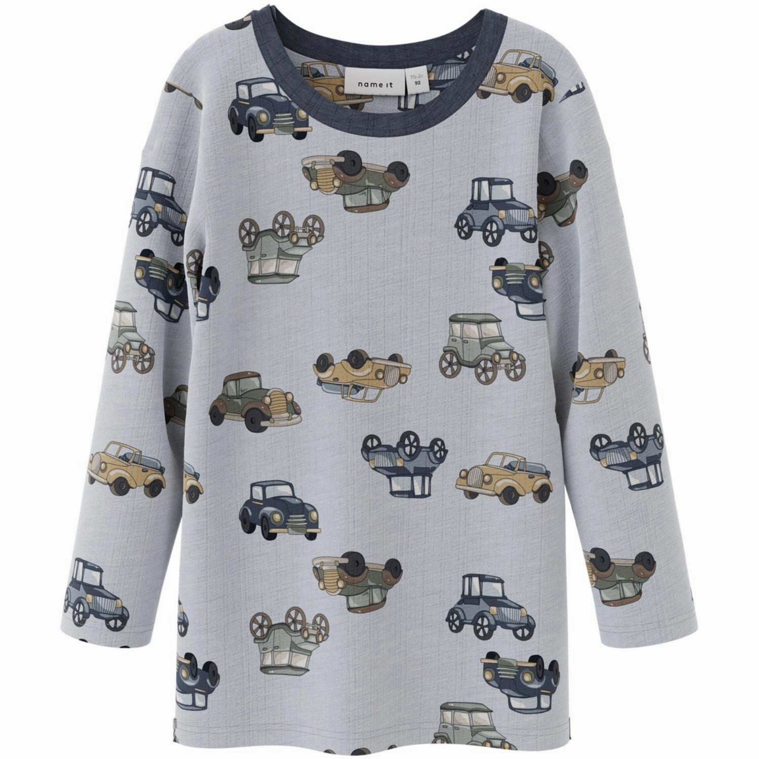 City Exploration Holiday Special Name It Gray Dawn Wang Wool Needle Blouse Noos