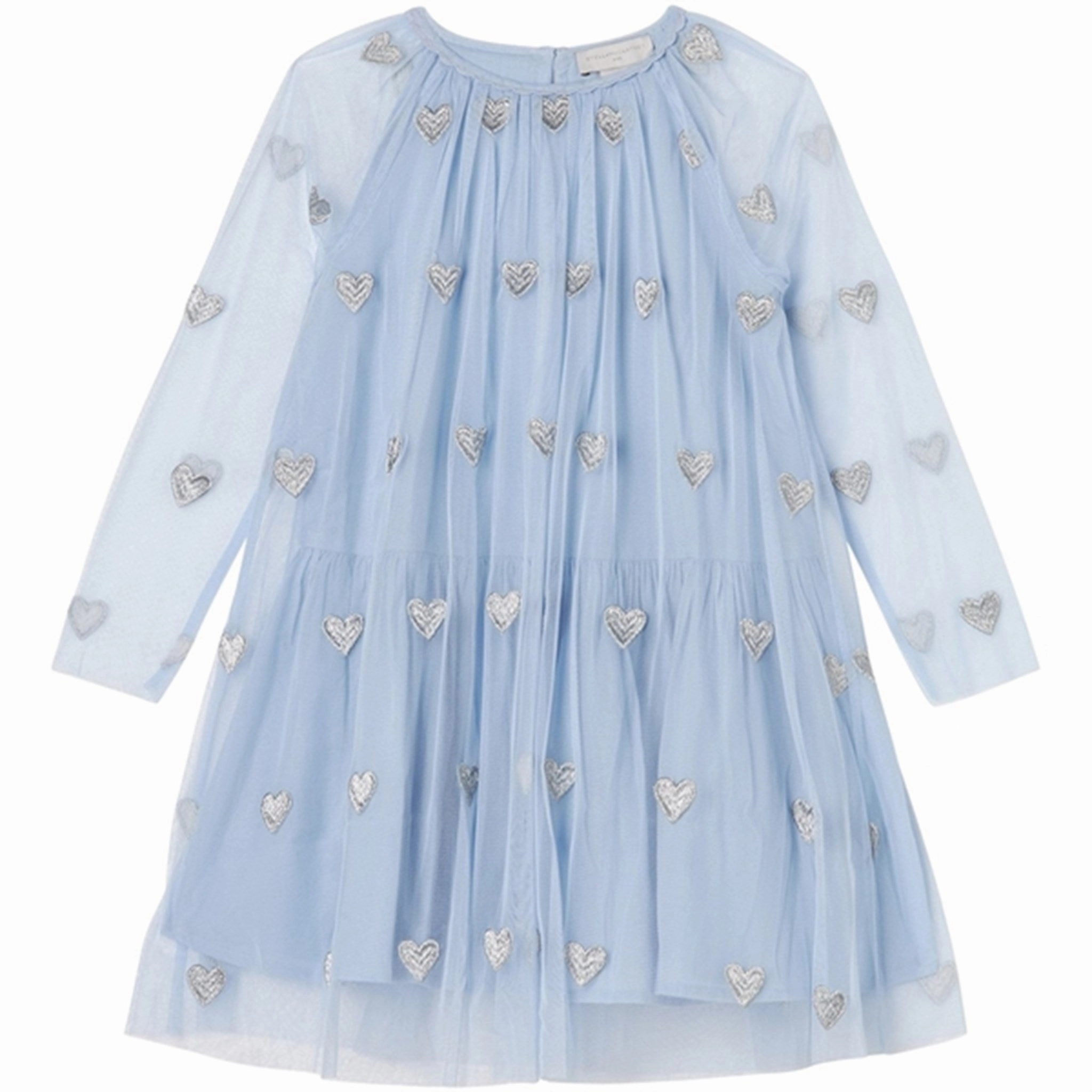 Balloon-Sleeve Stella McCartney Celeste/Embroidery Dress
