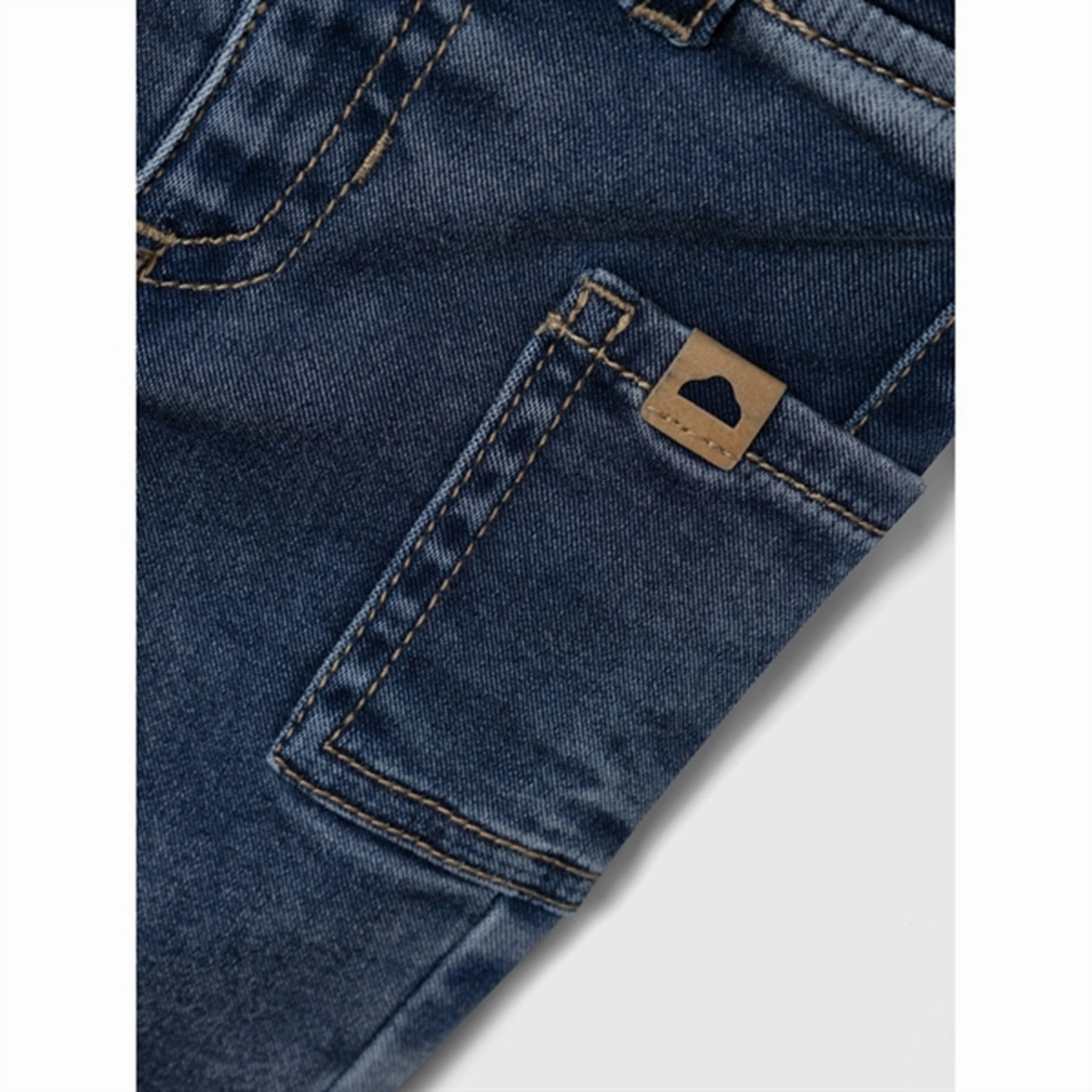 Name it Dark Blue Denim Silas Slim Jeans Trend Setter Vintage Lover