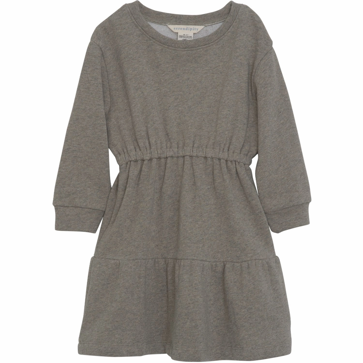 Delicate Details Adjustable-Straps Serendipity Taupe Sweat Dress