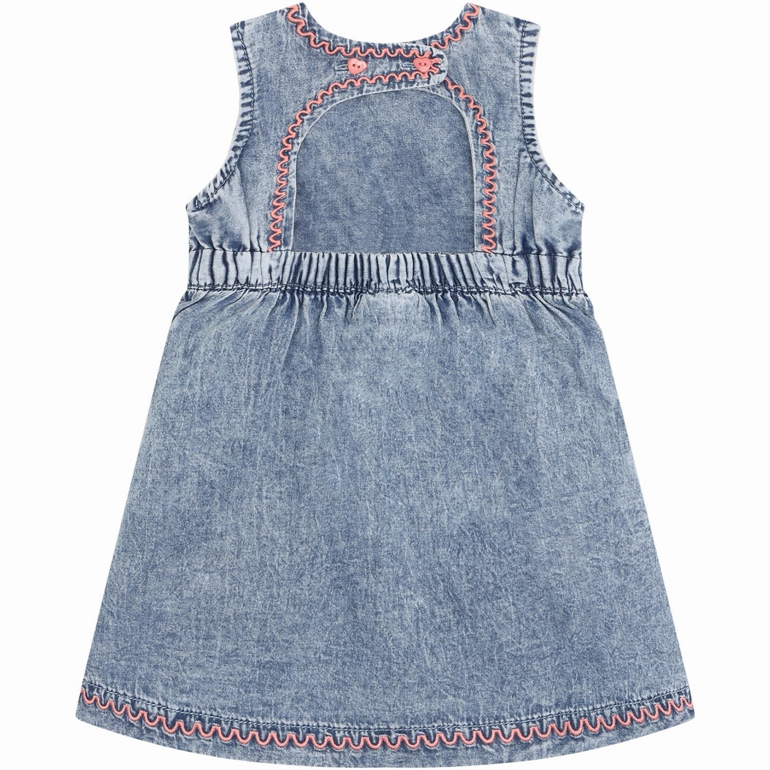 Hust & Claire Washed Denim Katinka Dress Lounge Moment