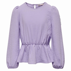 Kids ONLY Purple Rose Mette Dar Blouse Layered Design