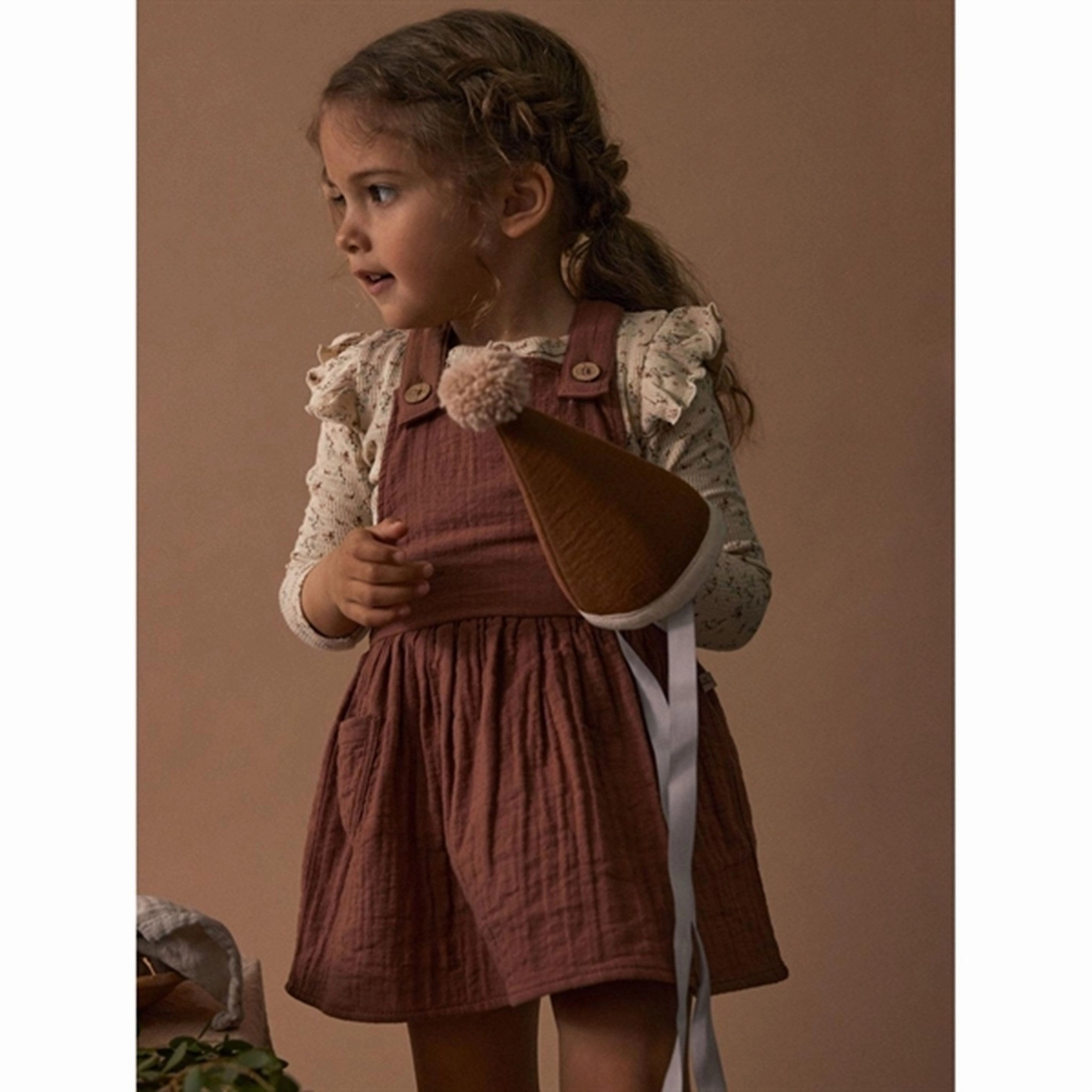 Lil'Atelier Fog Thida Slim Blouse Sheer Panel gender-neutral