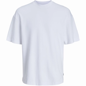 Jack & Jones Junior White Eurban Edge T-Shirt Noos Tagless Comfort