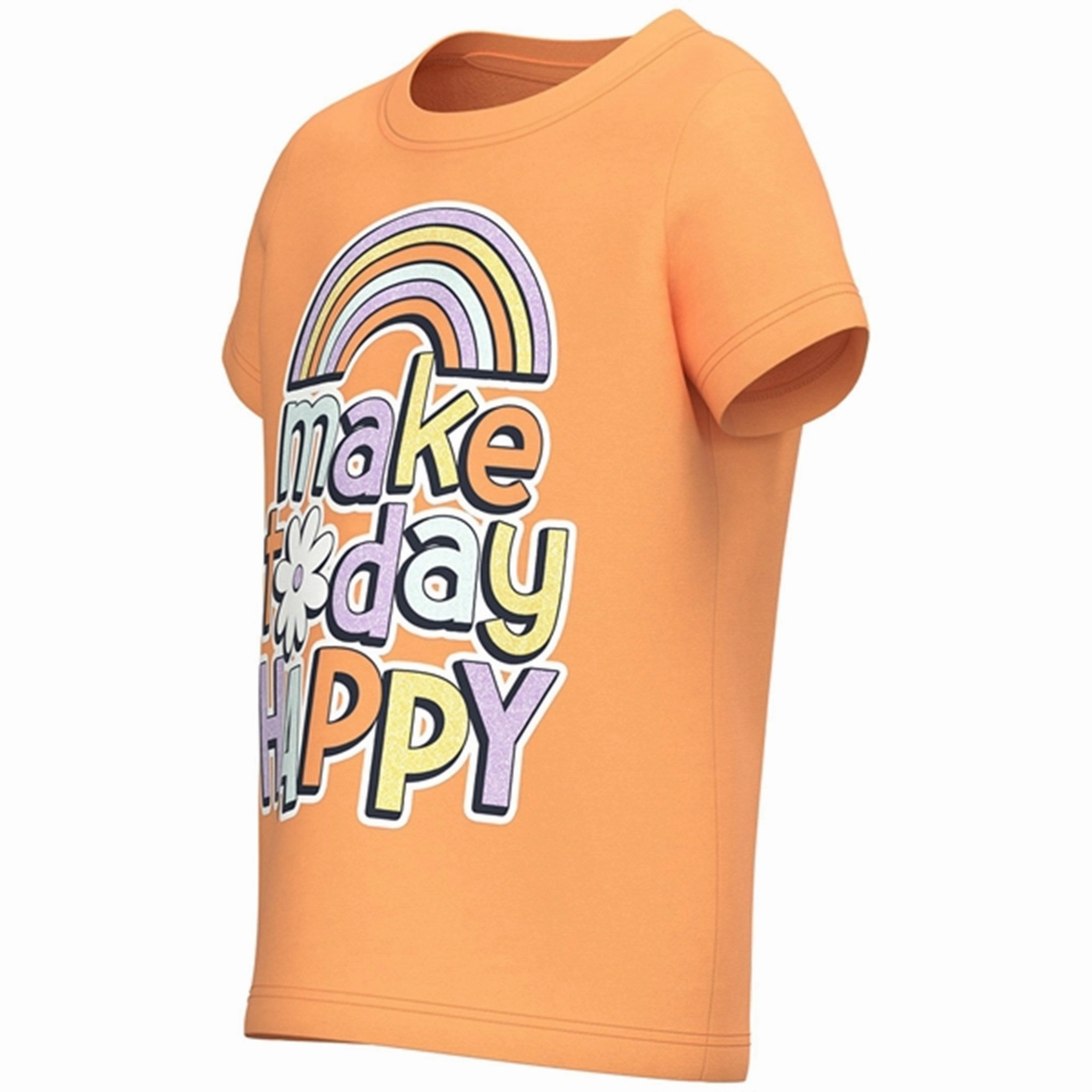 High Density Cotton Name it Mock Orange Veen T-Shirt