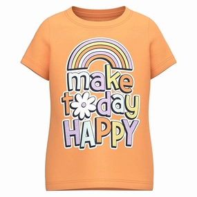 Street Casual Look Name it Mock Orange Veen T-Shirt