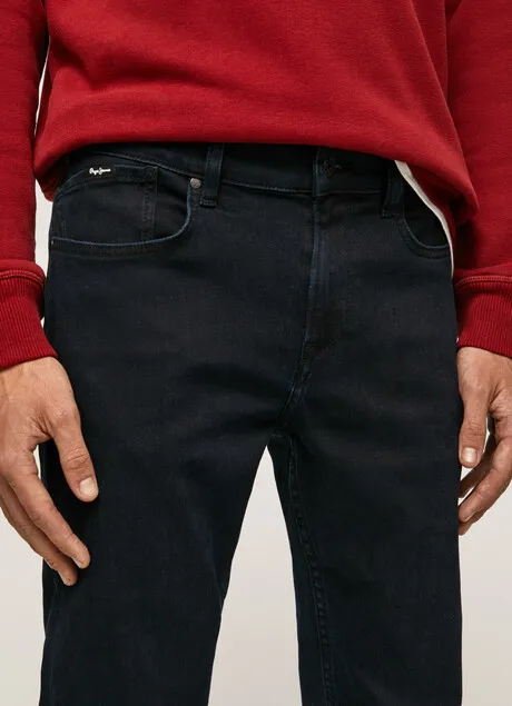 Pepe Jeans Pantalone Jeans Hatch 5 vestibilit?? regolare PM206524BB32 denim black Windproof coating