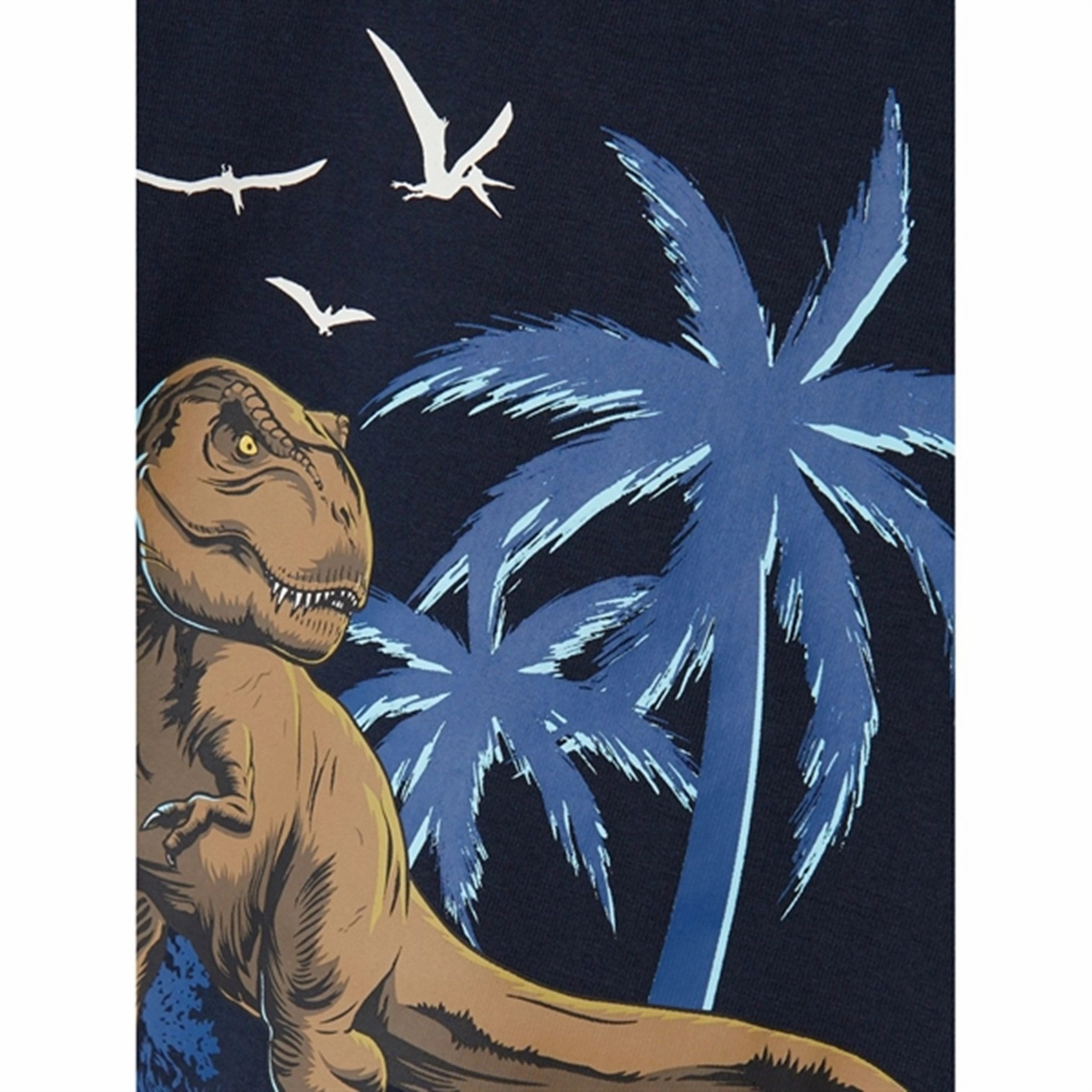 Reinforced Neckline Name it Dark Sapphire Marino Jurassic T-Shirt