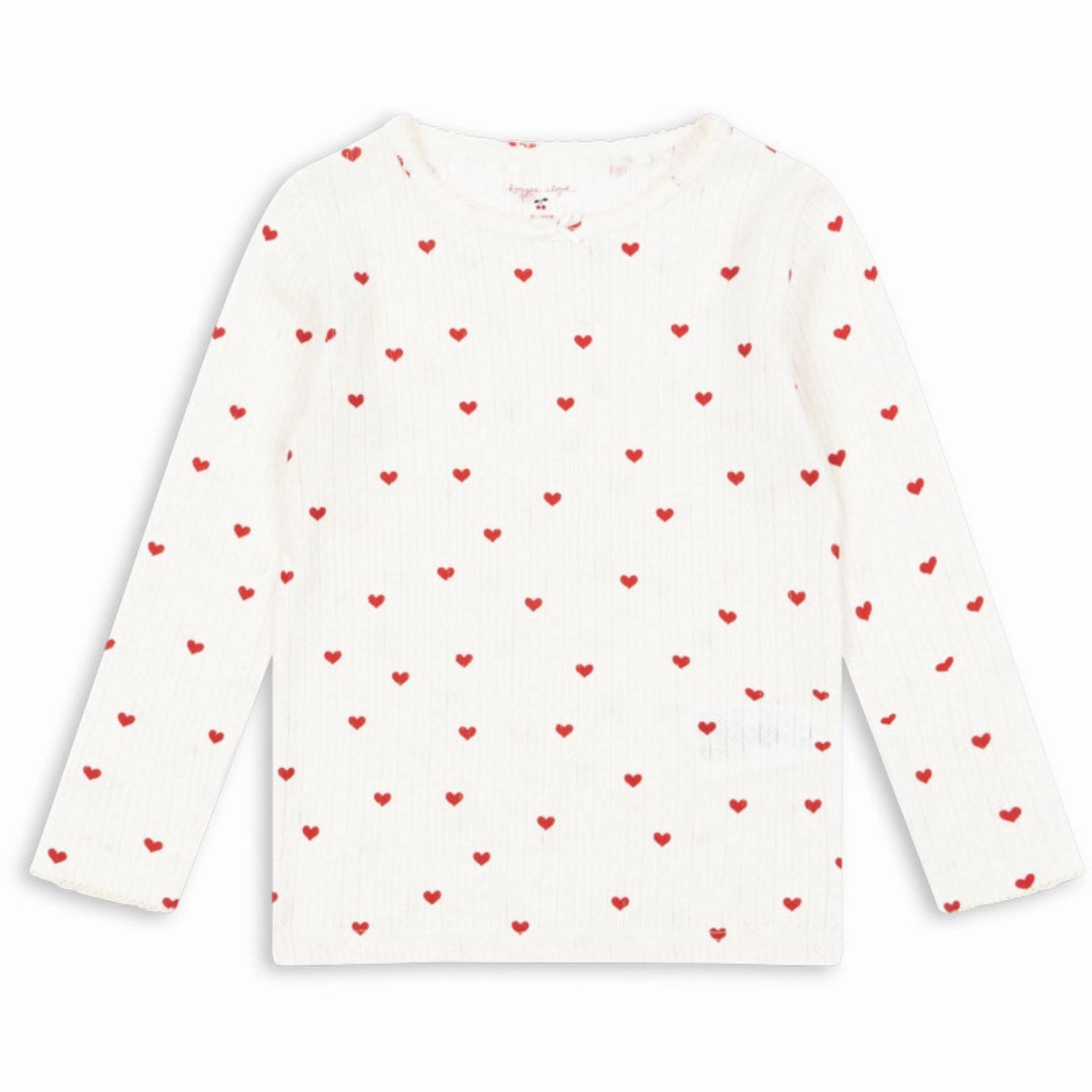 Black Tie Optional Konges Sl?jd Amour Rouge Minnie Blouse GOTS