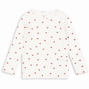 Black Tie Optional Konges Sl?jd Amour Rouge Minnie Blouse GOTS