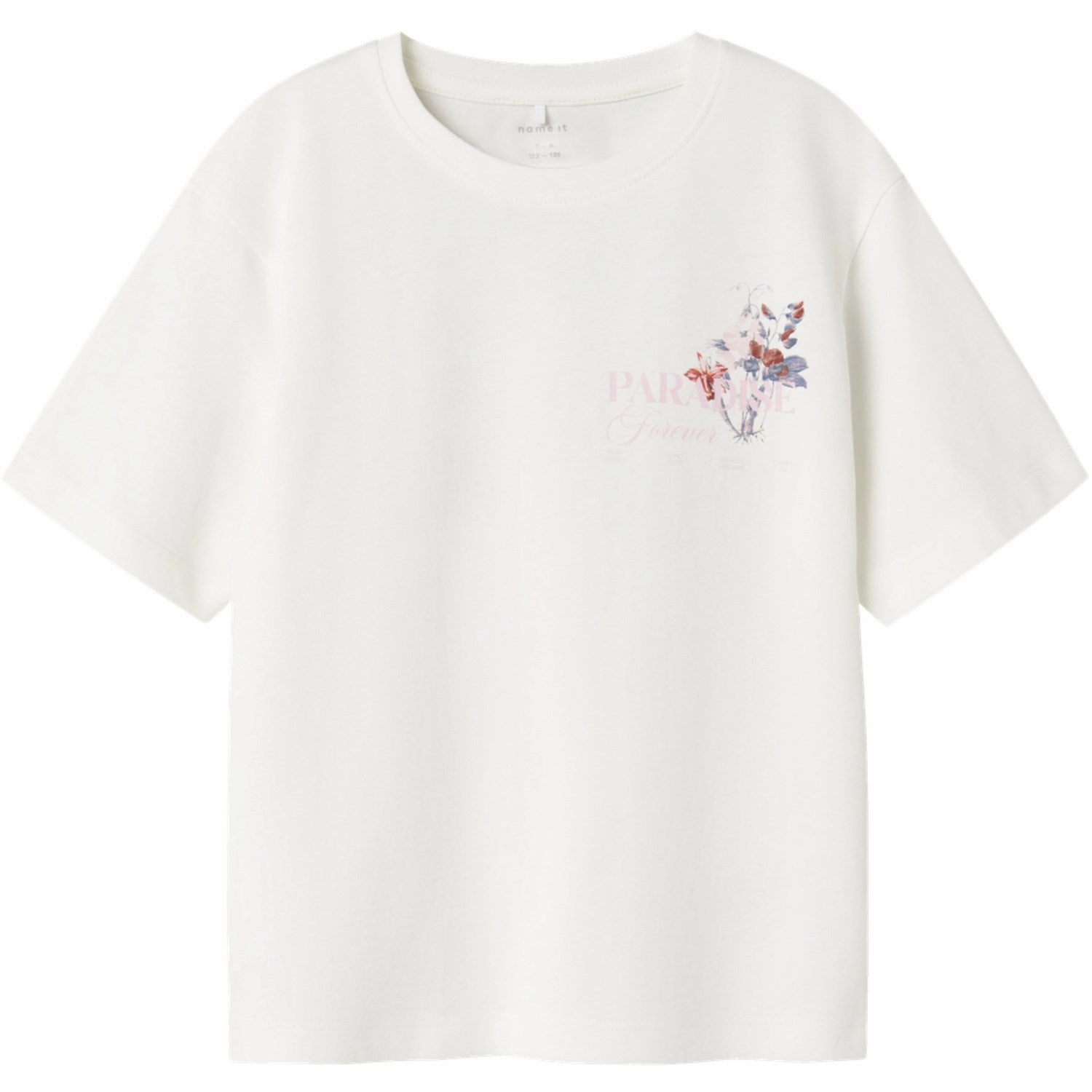 Name It Cloud Dancer Nkfnorla Ss Nreg Top Practical Comfort Workout Gear