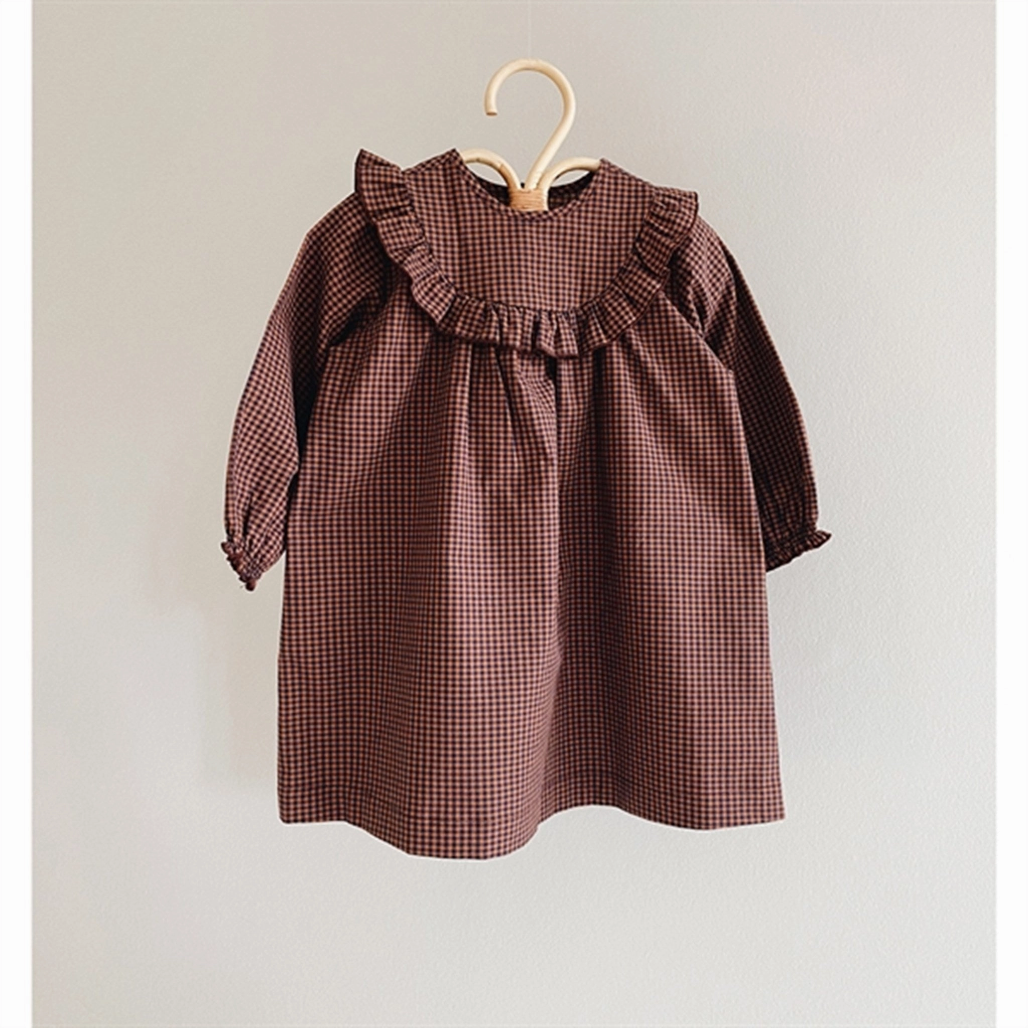 Relax Mode lalaby Indigo Check Noey Dress