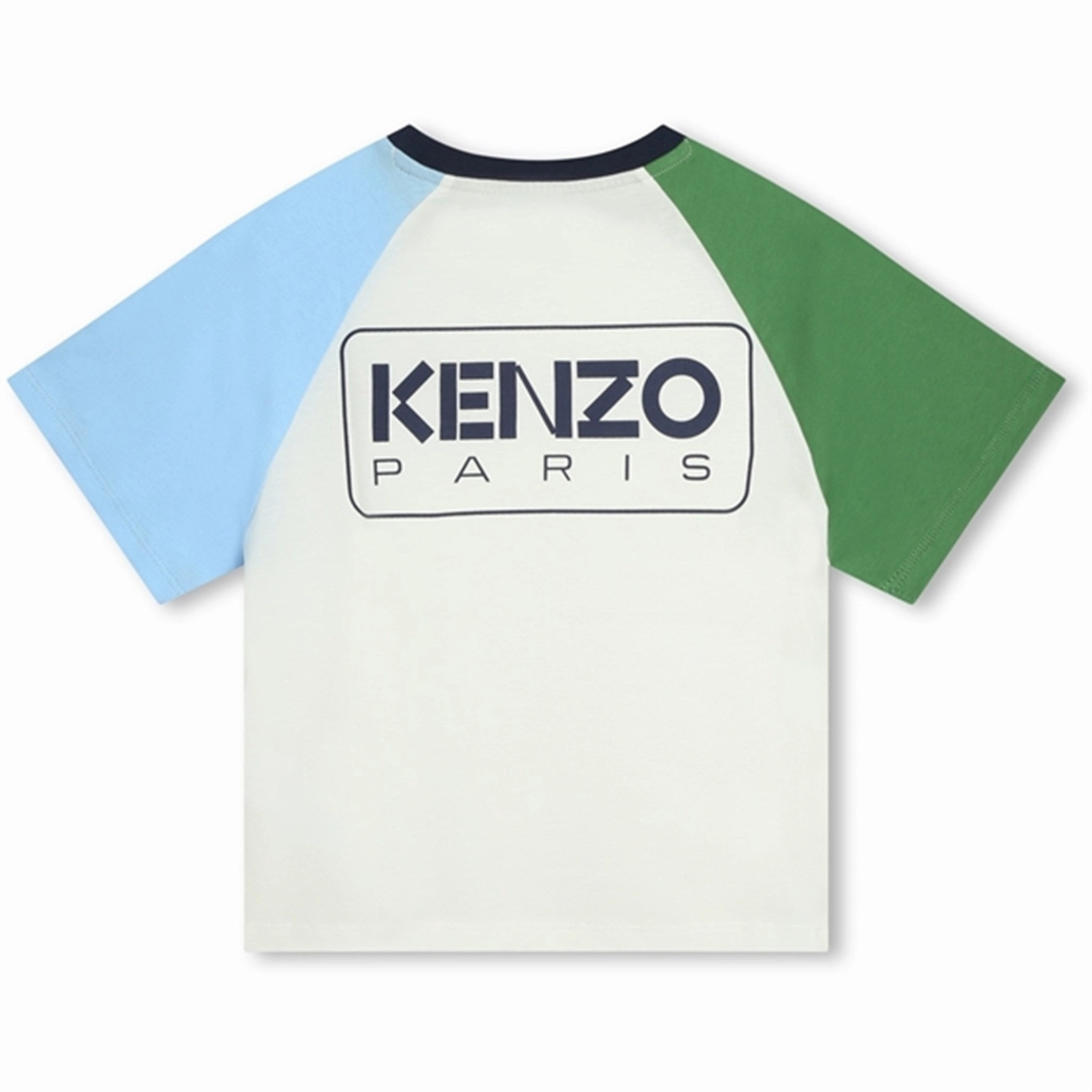 Reinforced Shoulder Elegant Detail Kenzo Ivory T-shirt