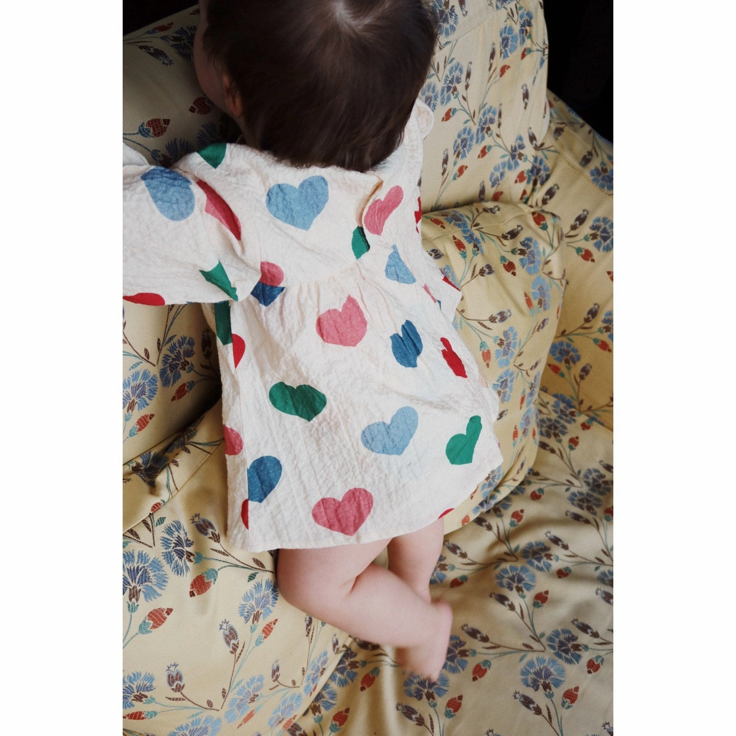 Sophisticated Wear Soft-touch Konges Sl?jd Bon Coeur Colore Frappe Elin Romper Gots