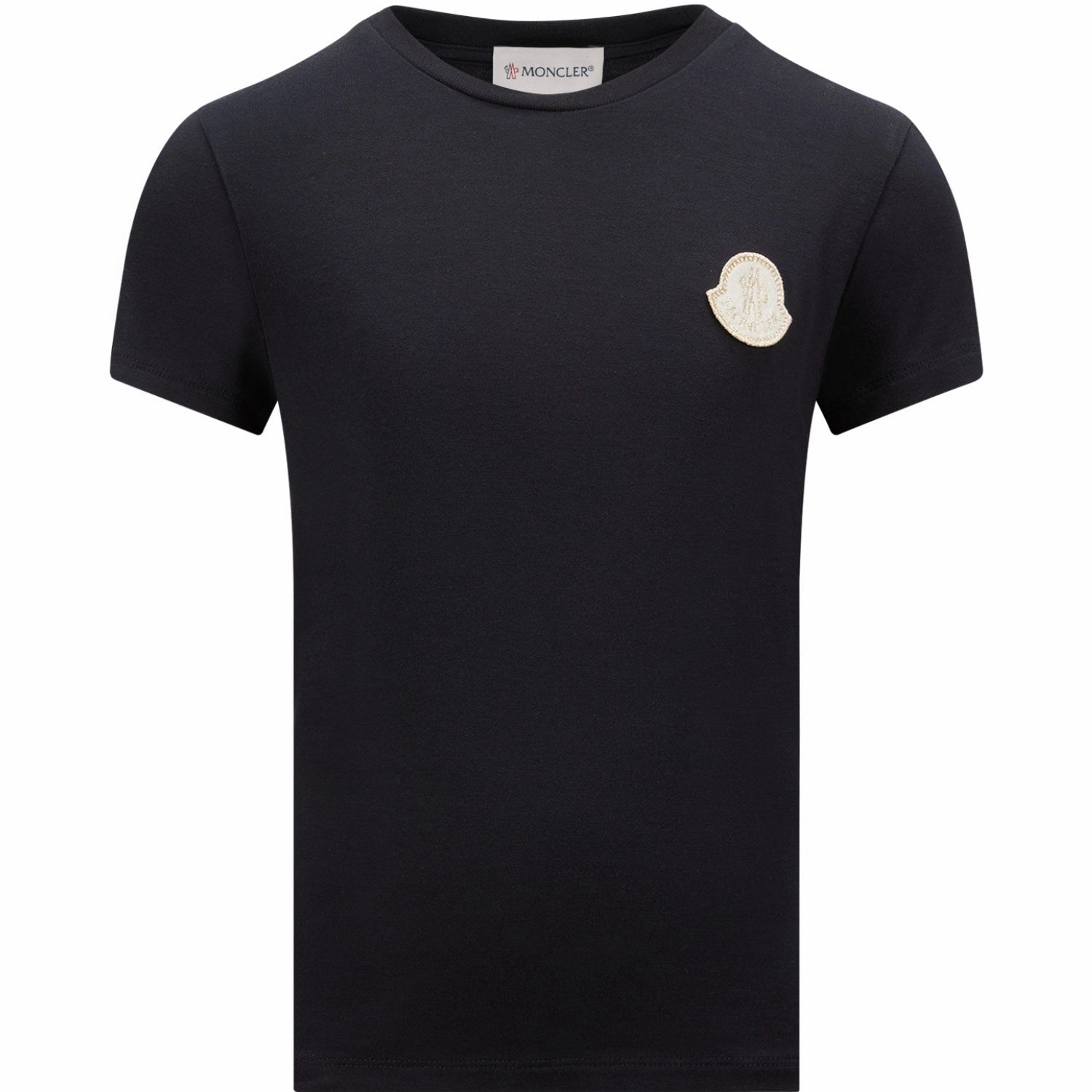 Zero Waste Production Non Shrink Material Moncler Navy T-Shirt