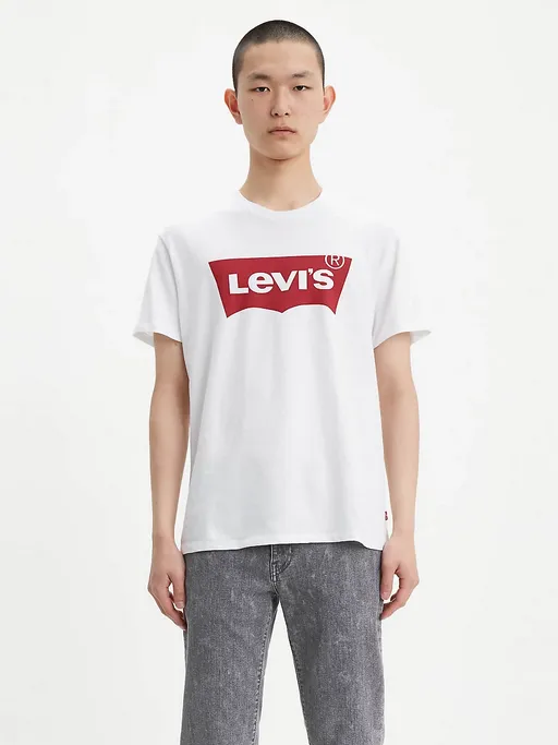 Set In Sleeve Levi's T-shirt Standard Housemark 177830140 white