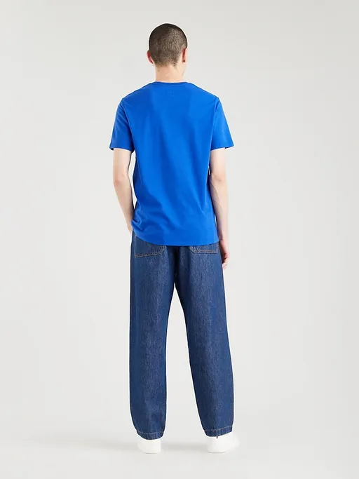 Levi's T-shirt manica corta da uomo Housemark Original 566050124 blu Comfy All-Day