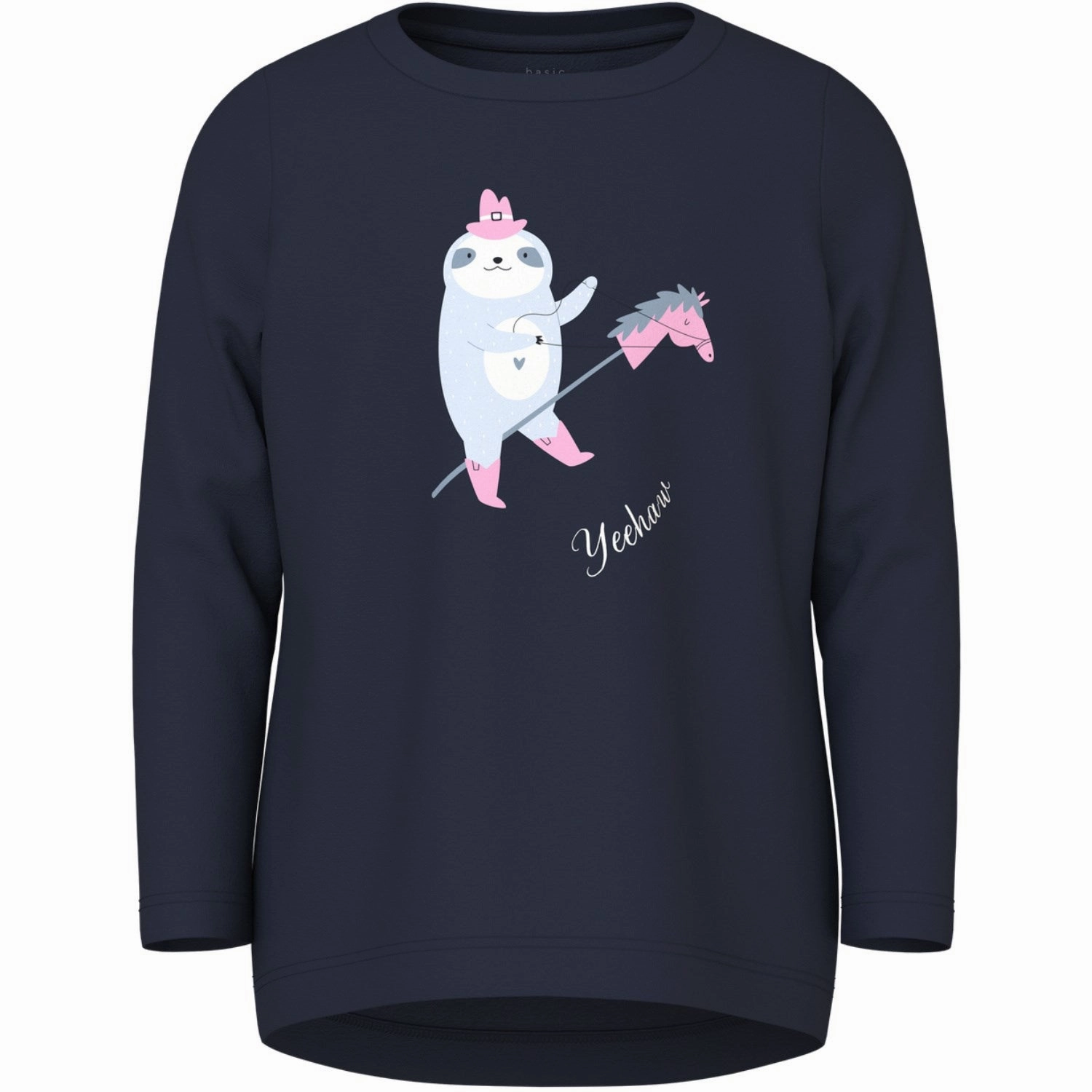 Name It Navy Blazer Yeehaw Nmfvix Ls Top Durable Thread Construction