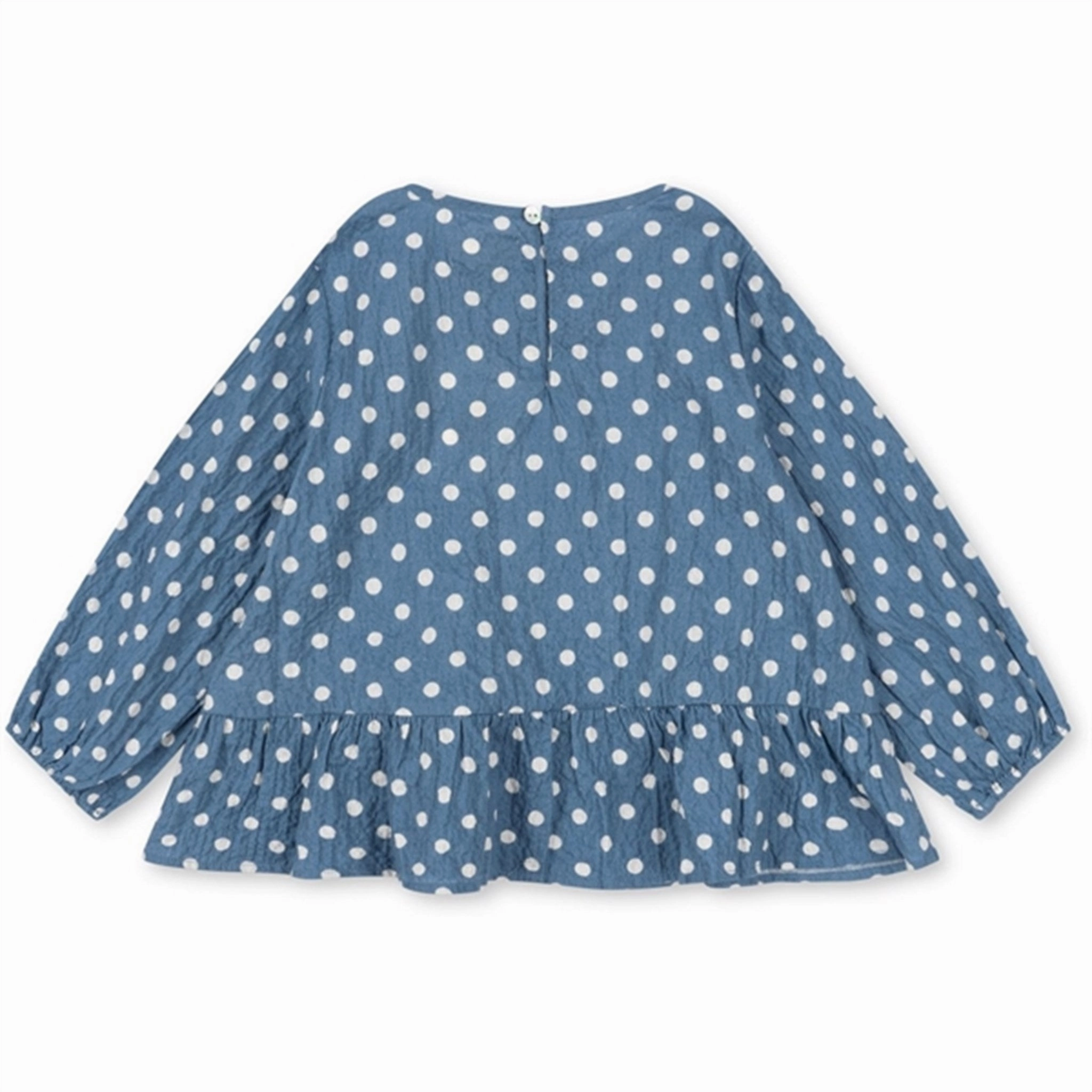 Konges Sl?jd Captain Dot Vida Blouse Coffee Run Patterned Texture