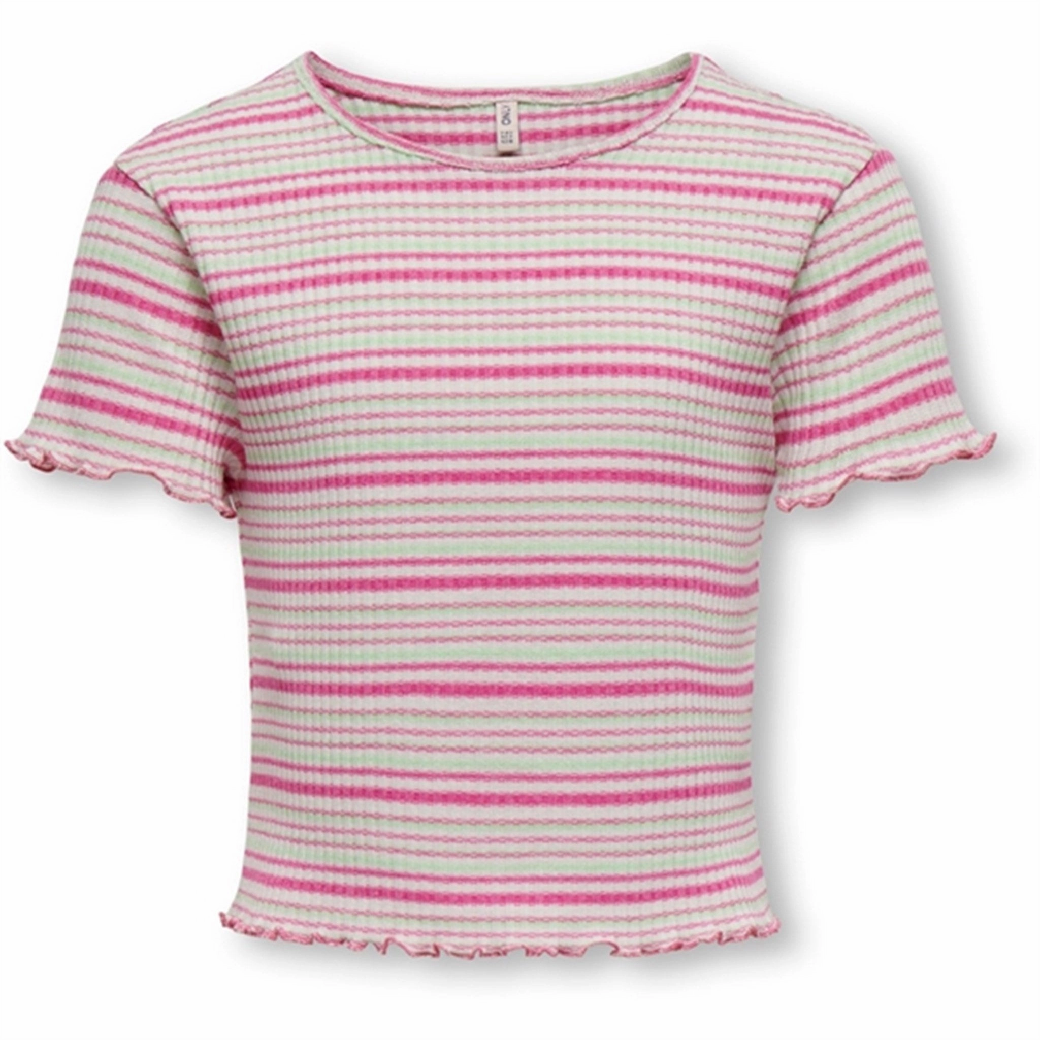 Kids ONLY Strawberry Moon / Cloud Dancer Brenda Top Summer Wear Classic Layering