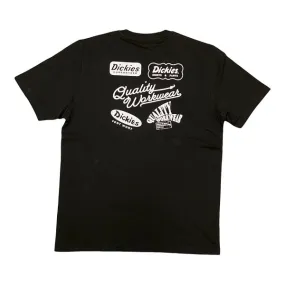 Unique Design Dickies maglietta manica corta da uomo SS Fircrest DK0A4XO2BLK nero