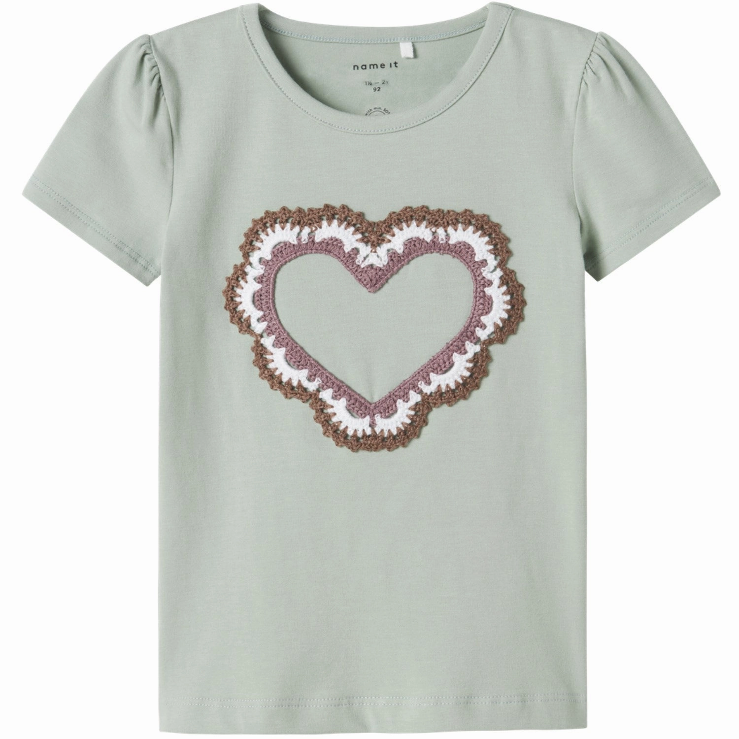 Name It Aqua Gray Jamaria T-Shirt informal gathering Christmas