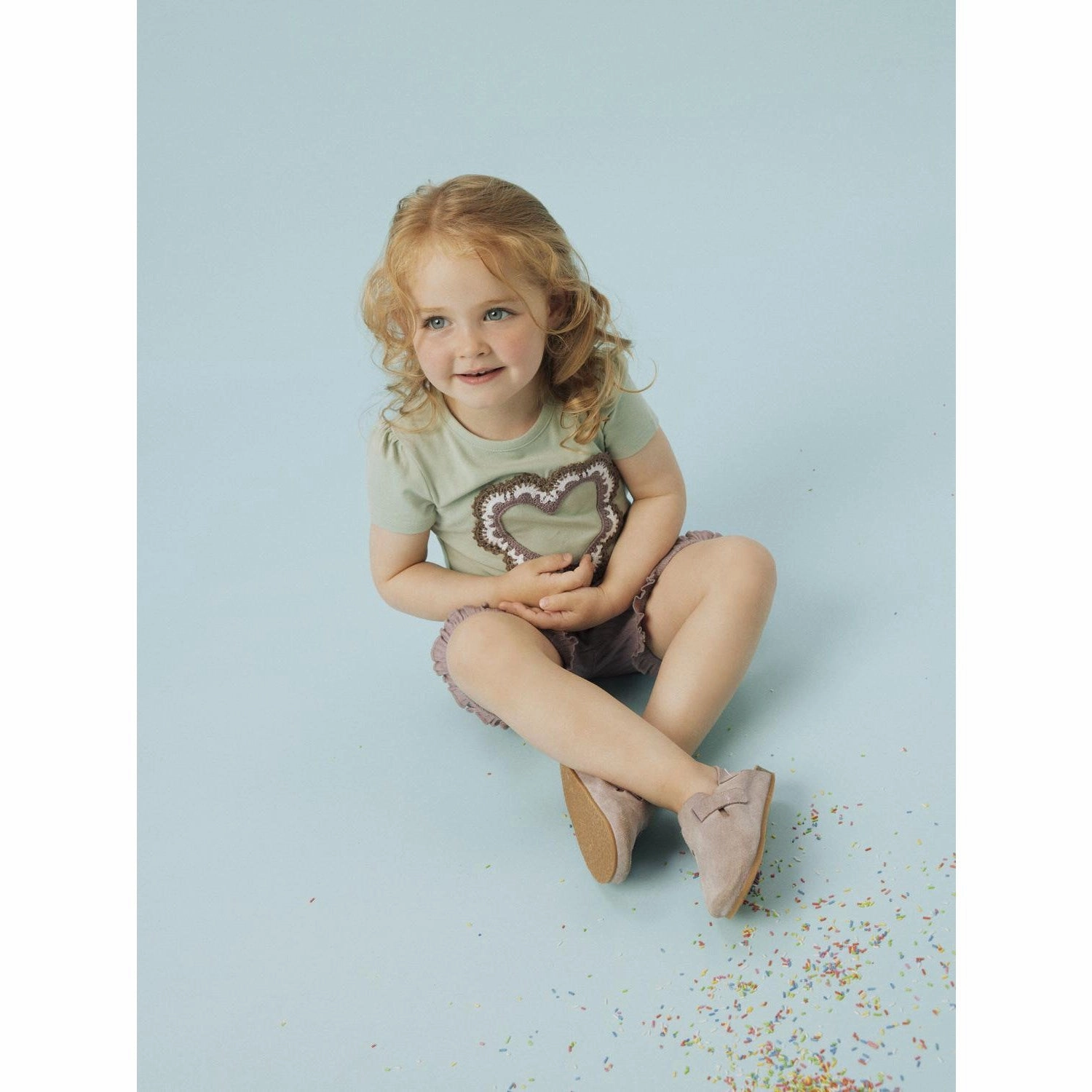 Name It Aqua Gray Jamaria T-Shirt Chic Vibe Reinforced Shoulder Stitching