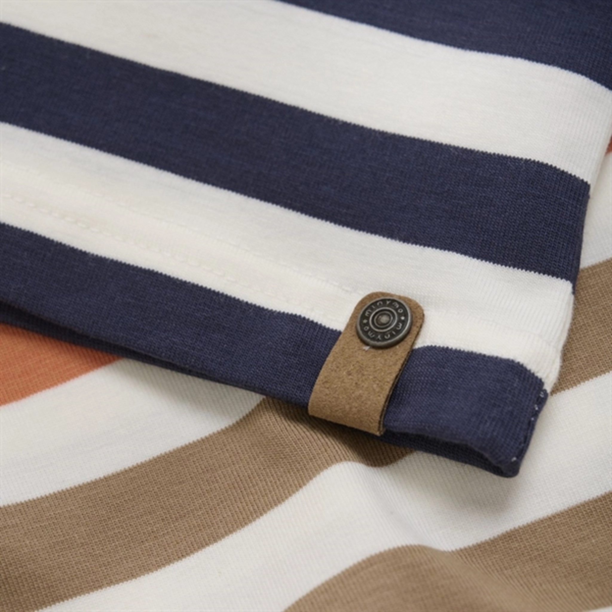 Minymo China Blue Bluse Y/D Low Maintenance