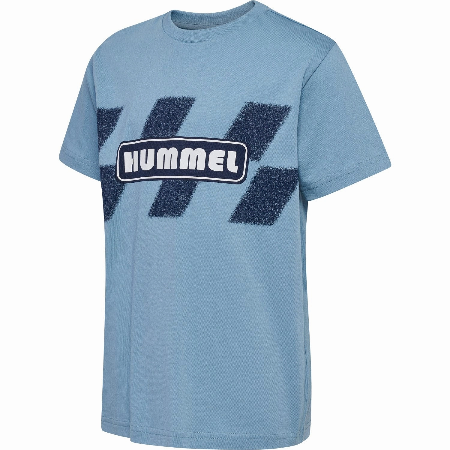 Soft Fit Wear Popular Hummel Faded Denim Pets T-Shirt S/S