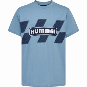 Hummel Faded Denim Pets T-Shirt S/S Light Layer