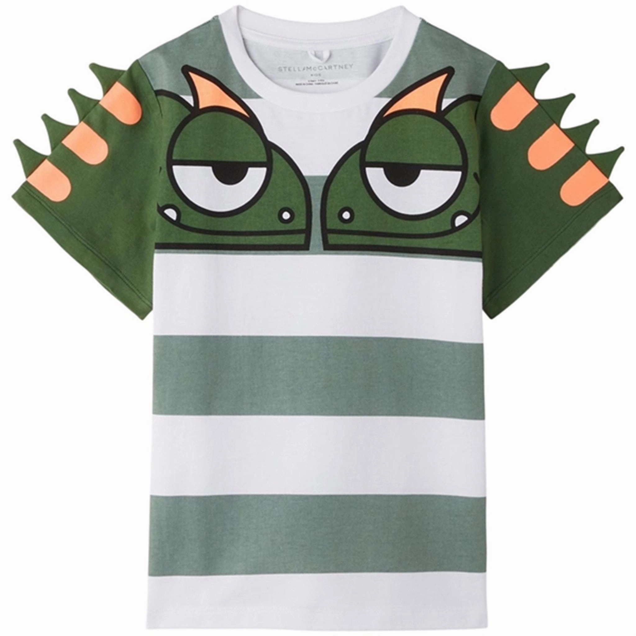 Comfort and Ease Stella McCartney White/Green T-Shirt
