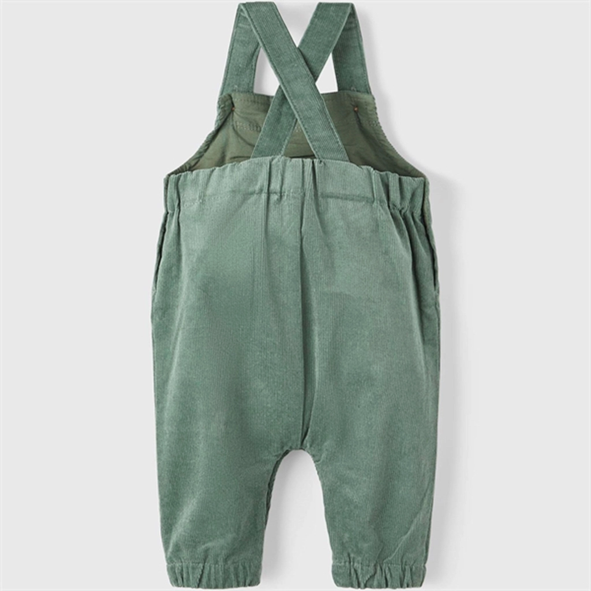 Vivid Fresh Lil'Atelier Laurel Wreath Nelle Loose Corduroy Overalls