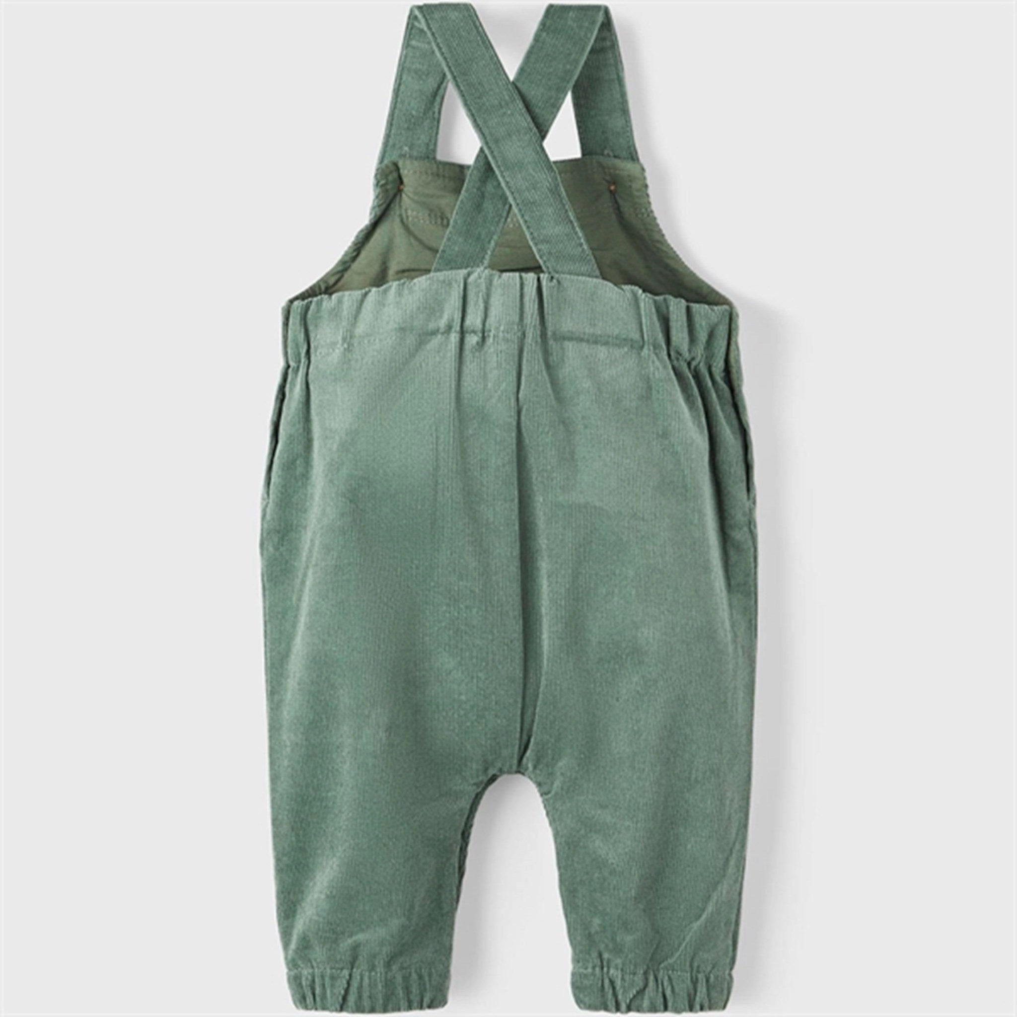 Sporty Charming Lil'Atelier Laurel Wreath Nelle Loose Corduroy Overalls