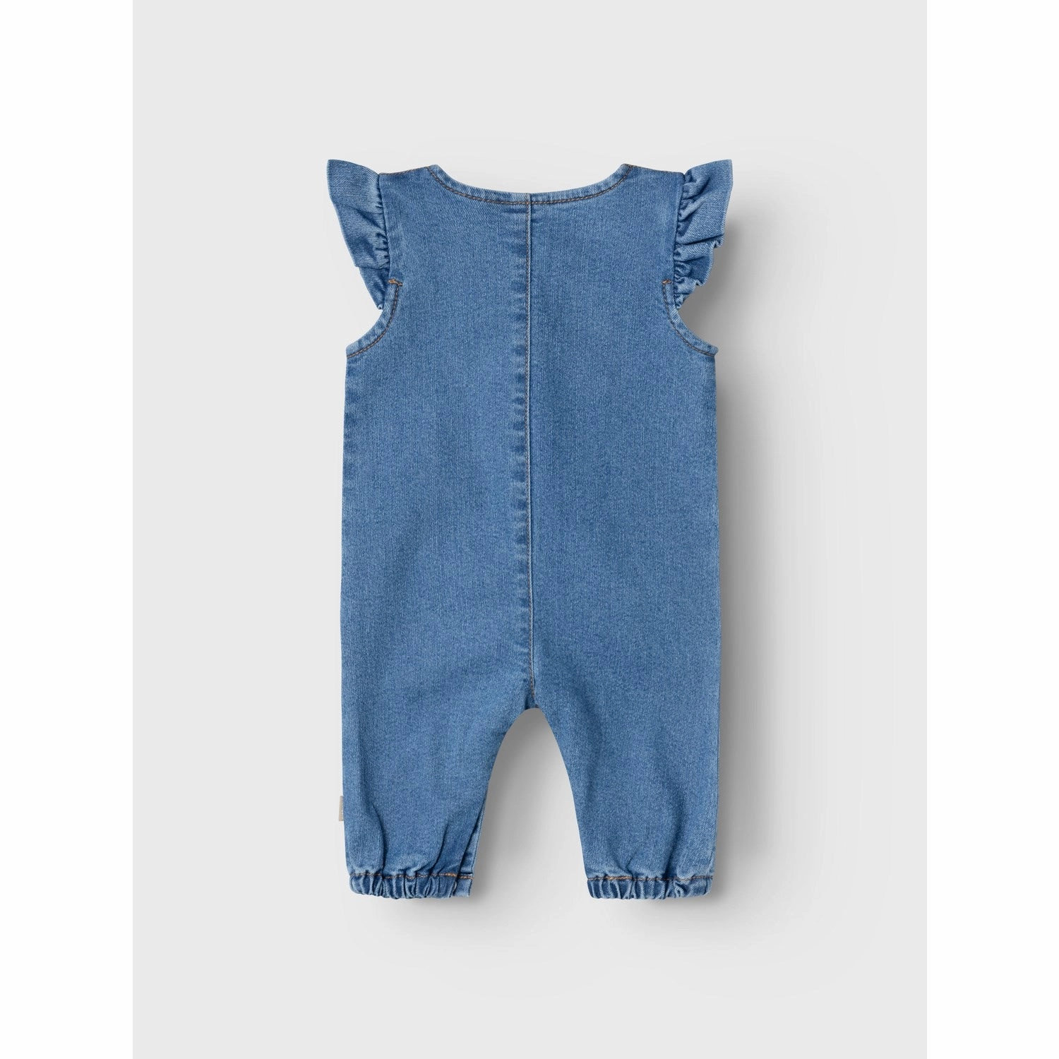 Name It Medium Blue Denim Lola Frill Denim Suit Fancy Comfy Smart Indoor
