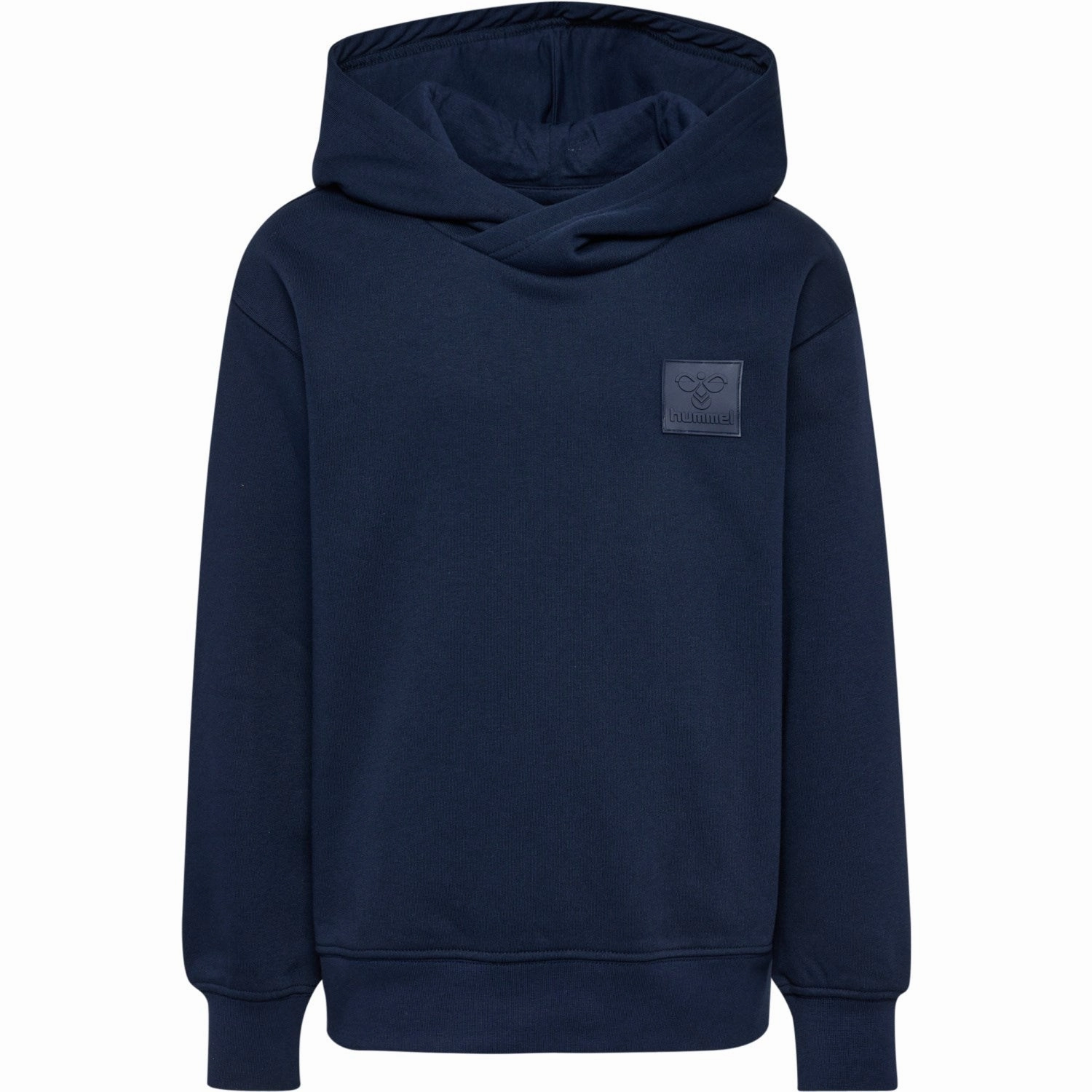 Hummel Black Iris Clean Hoodie Cozy Half Moon Collar