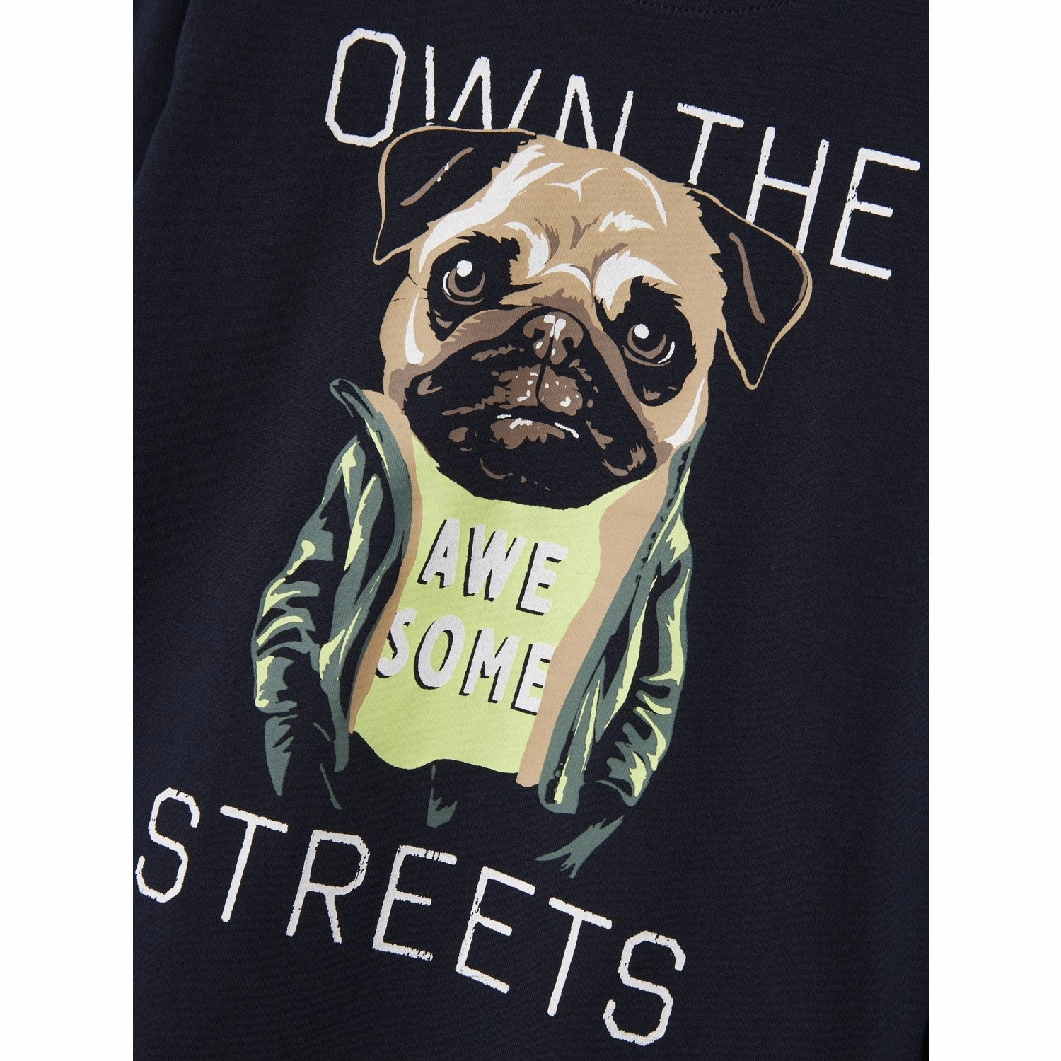 Name It Dark Sapphire Own The Streets Nmmvux Ls Top Professional Look Geometric Shape