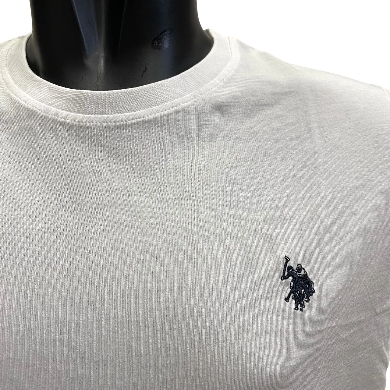 U.S. Polo Assn. maglietta manica corta da uomo in cotone Mick US41154004 100 bianco Casual everyday wear