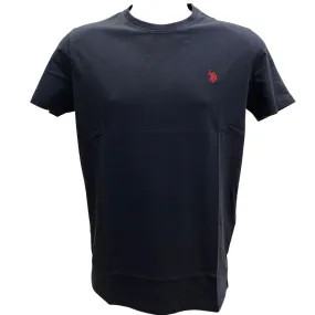 U.S. Polo Assn. maglietta manica corta da uomo in cotone Mick US41154004 179 blu Non Shrink Material Printed design