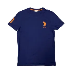 Smart Layering U.S. Polo Assn. maglietta manica corta da uomo in cotone Mick US41154019 137 blu