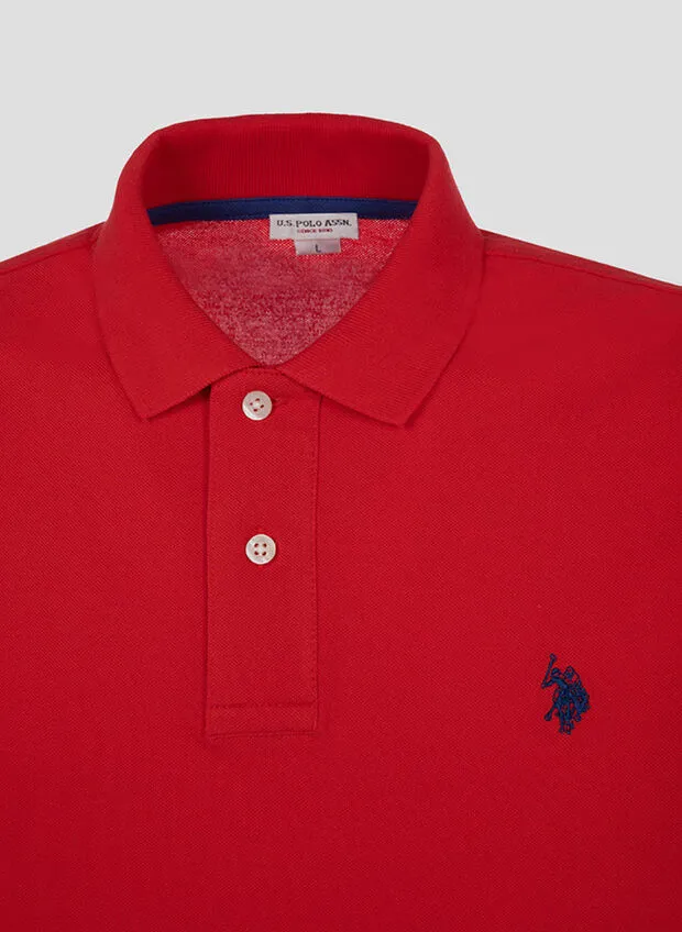 Trendy Prints U.S. Polo Assn Polo Uomo Manica Corta King 6142341029 256 red