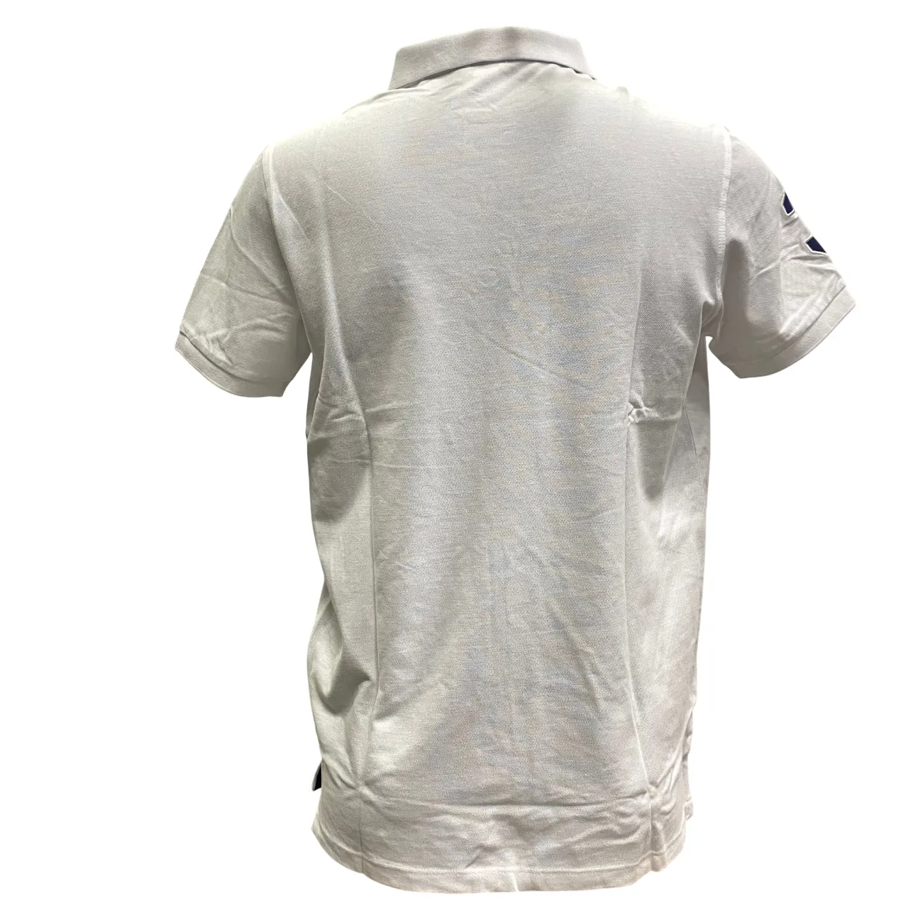 Breathable Comfort U.S.Polo Assn. Polo manica corta da uomo in cotone piquet con retrocollo a contrasto Kory US41197004 100 bianco