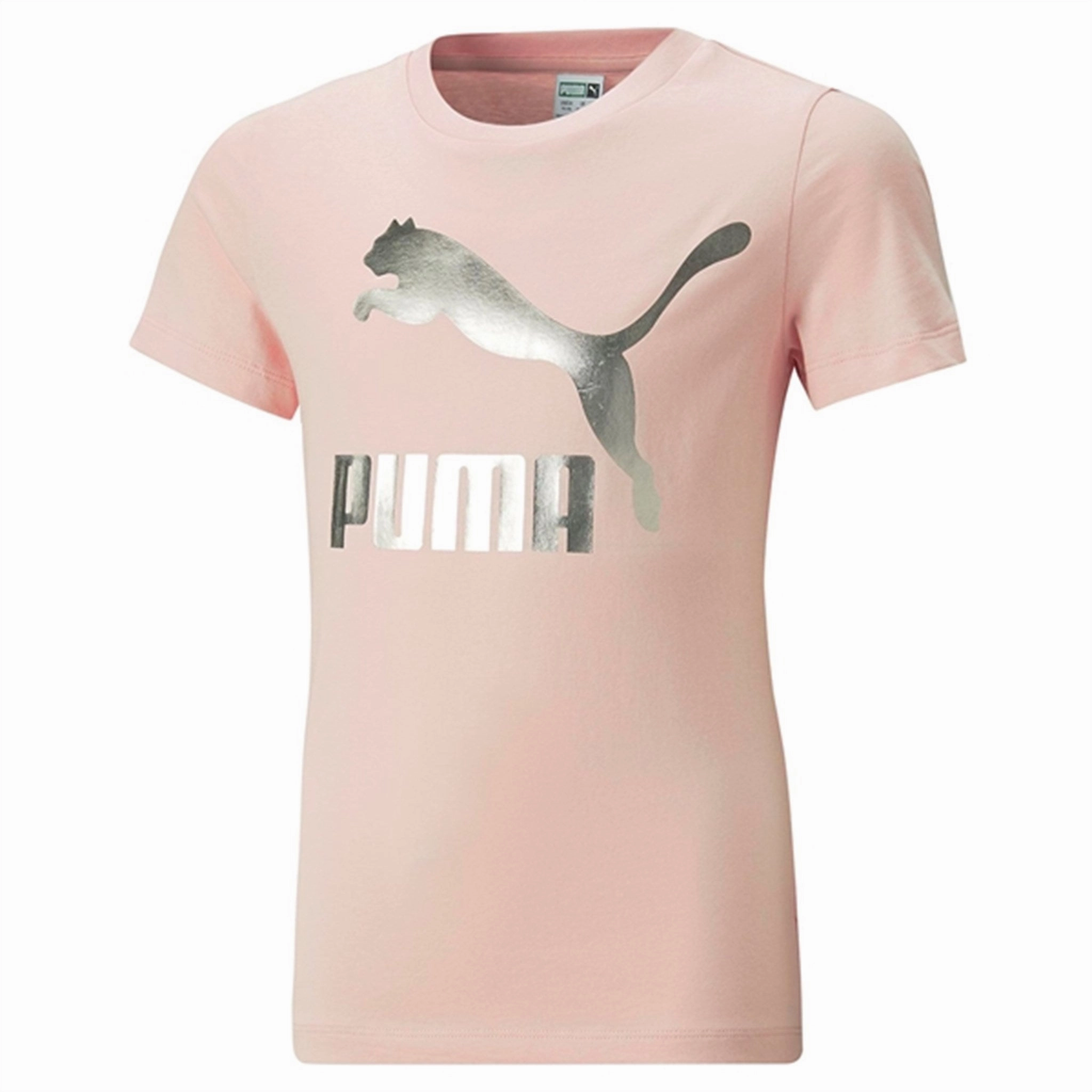 Puma T-shirt Peach Short sleeved breeziness Anti Bacterial Treatment