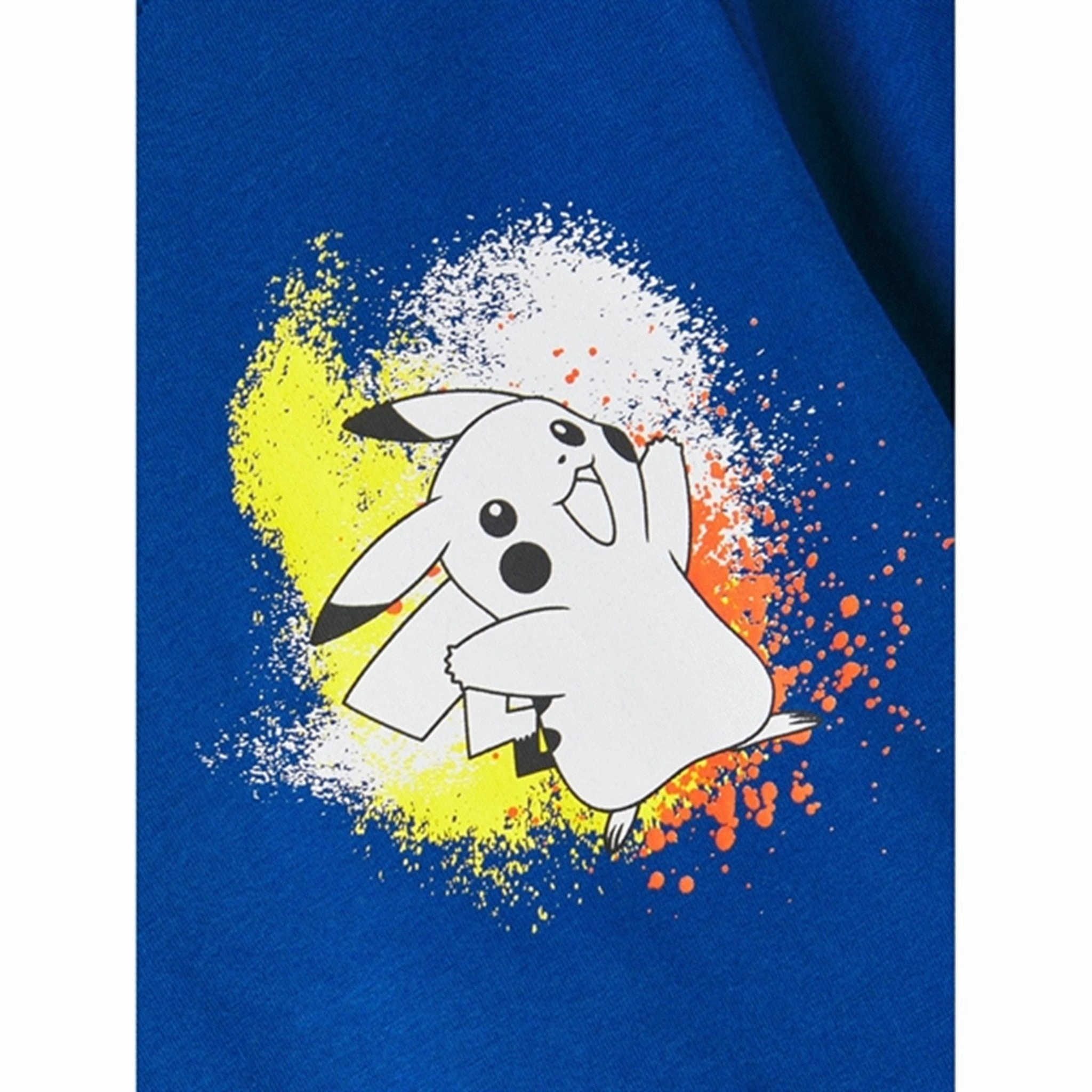 Name it True Blue Adan Pokemon T-Shirt Durable Knit Structure Crew Neck Design