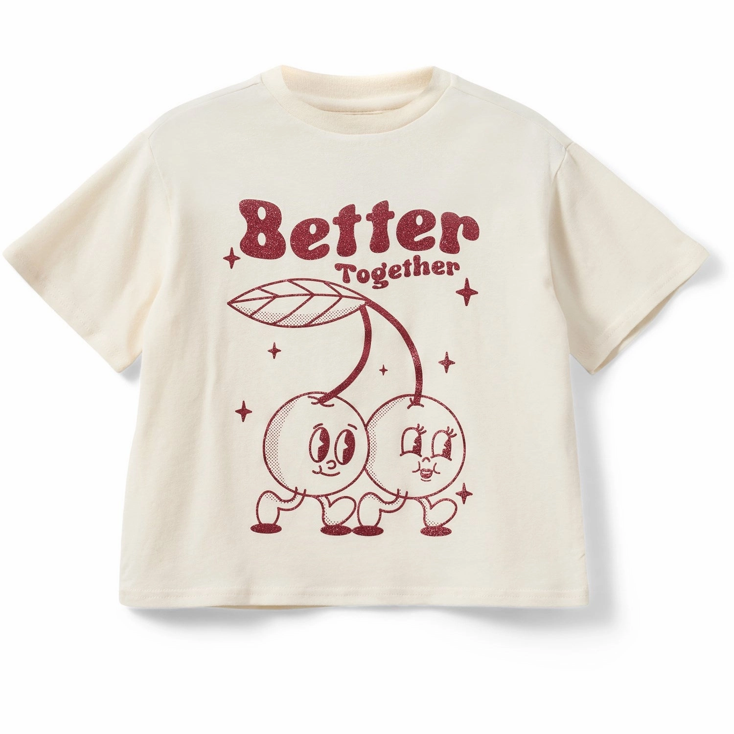 Sofie Schnoor Snow White T-Shirt Stretchable Fabric Stretch Knit